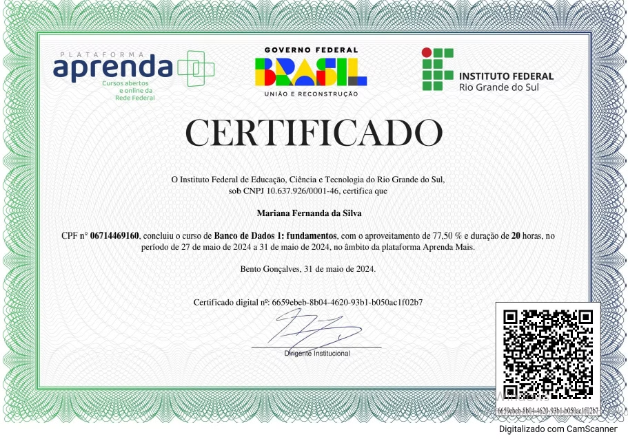 Certificado